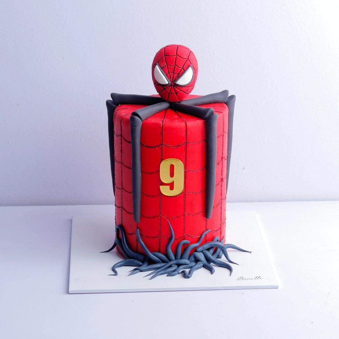 Spiderman Birthday Cake - Borsalle