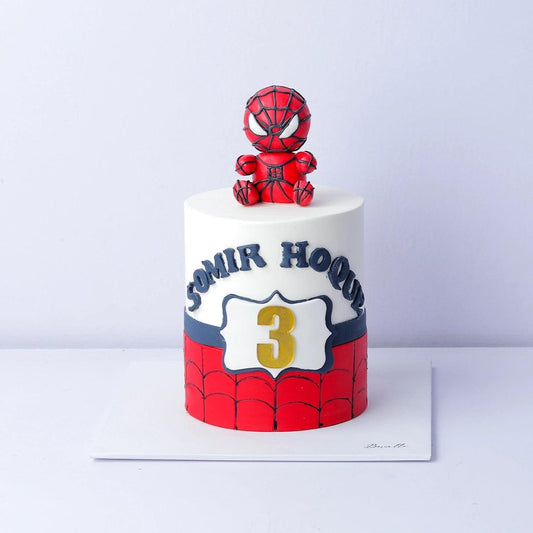 Spiderman Superhero Cake - Borsalle