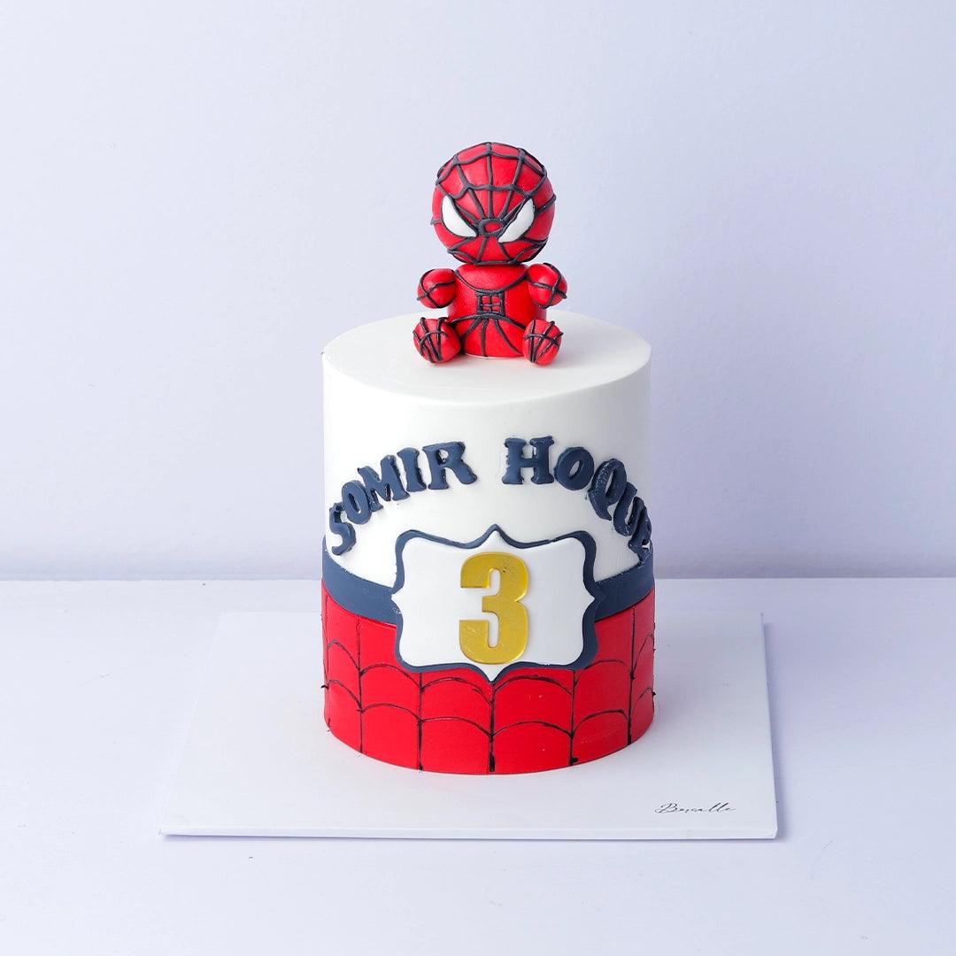 Spiderman Superhero Cake - Borsalle