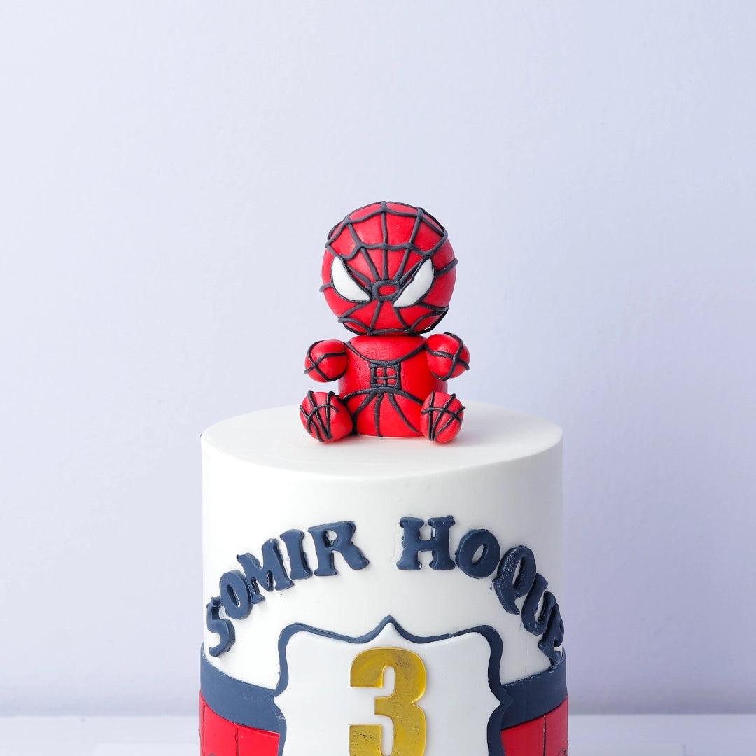 Spiderman Superhero Cake - Borsalle