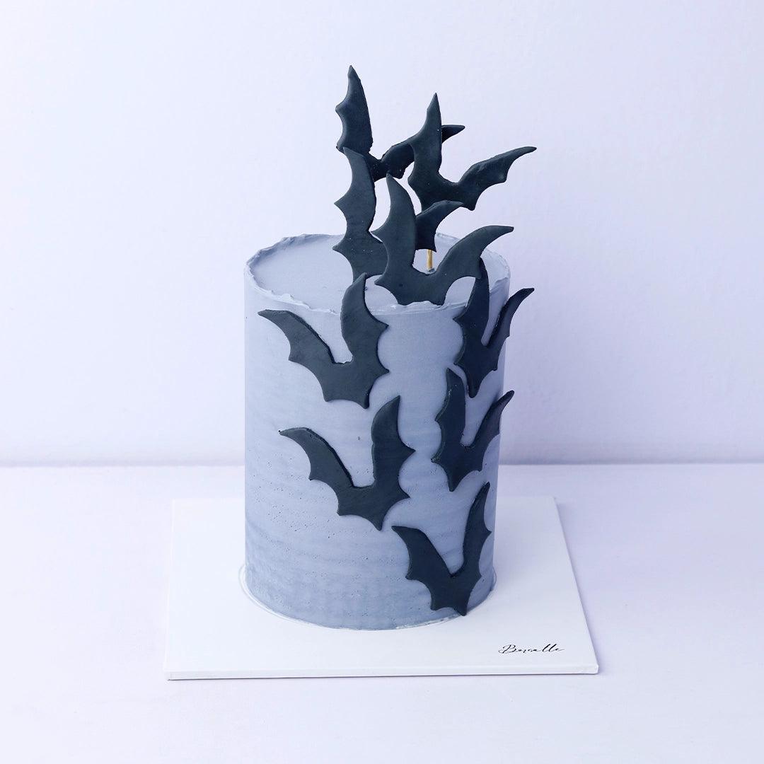 Spooky Bat Halloween Cake - Borsalle