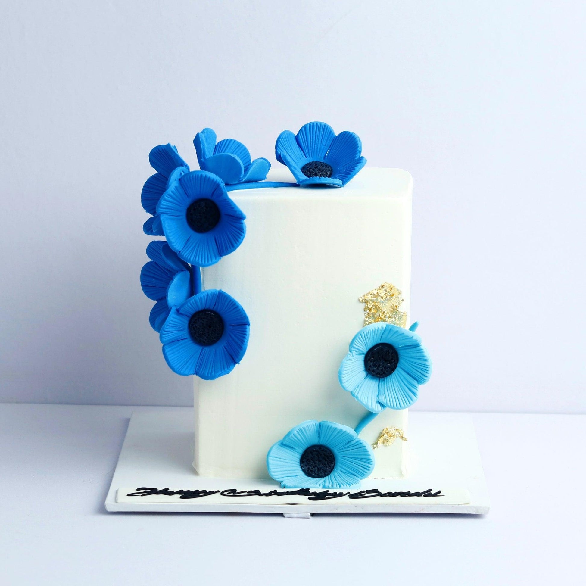 Square Floral Spring Cake - Borsalle