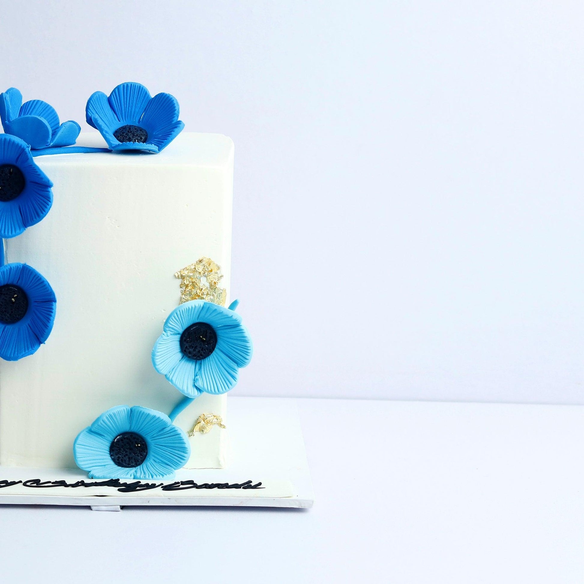 Square Floral Spring Cake - Borsalle