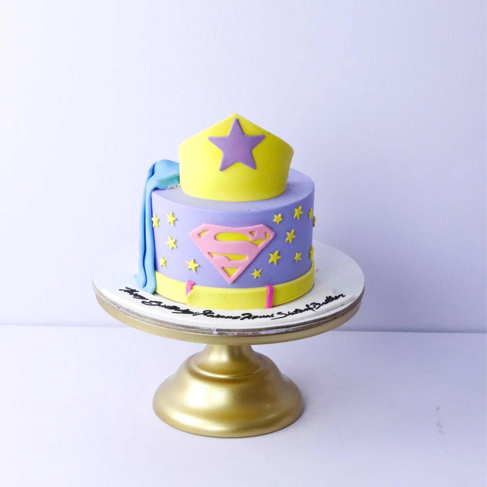 Superwoman Kid cake - Borsalle