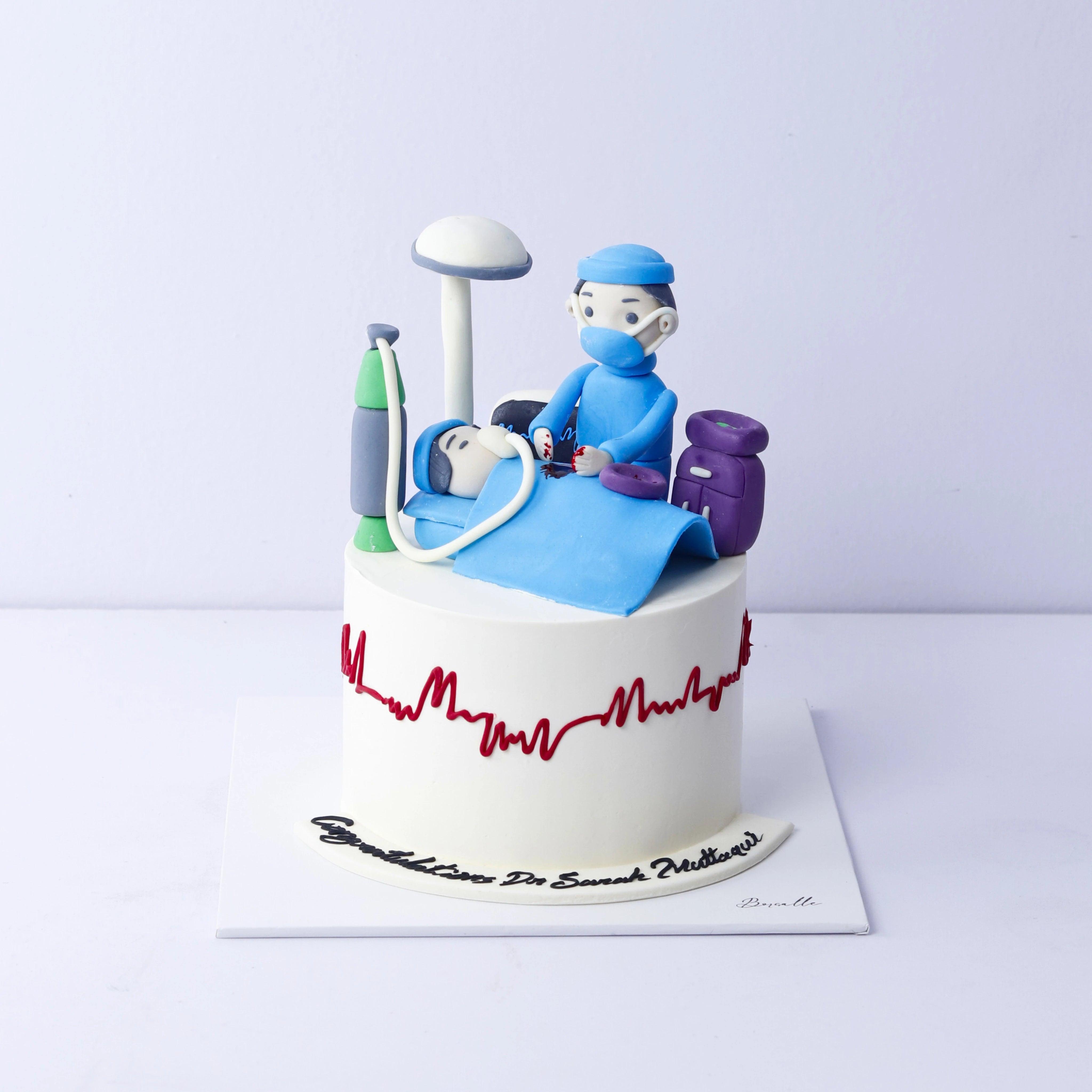 Doctor Dress Theme Cake