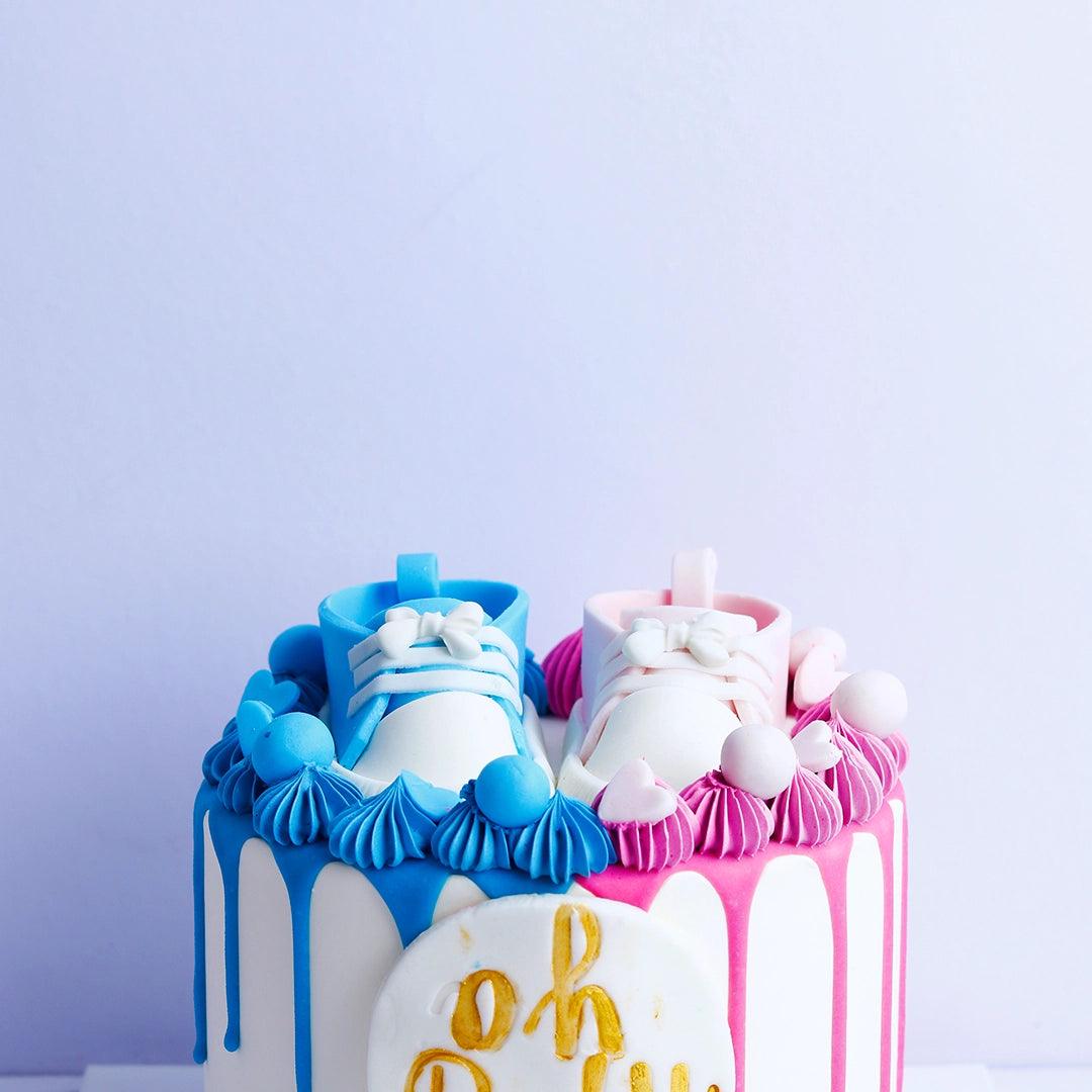 Surprise Baby shower cake - Borsalle