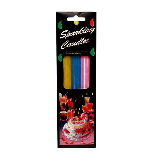 Thin Sparkler Birthday Candles - Borsalle