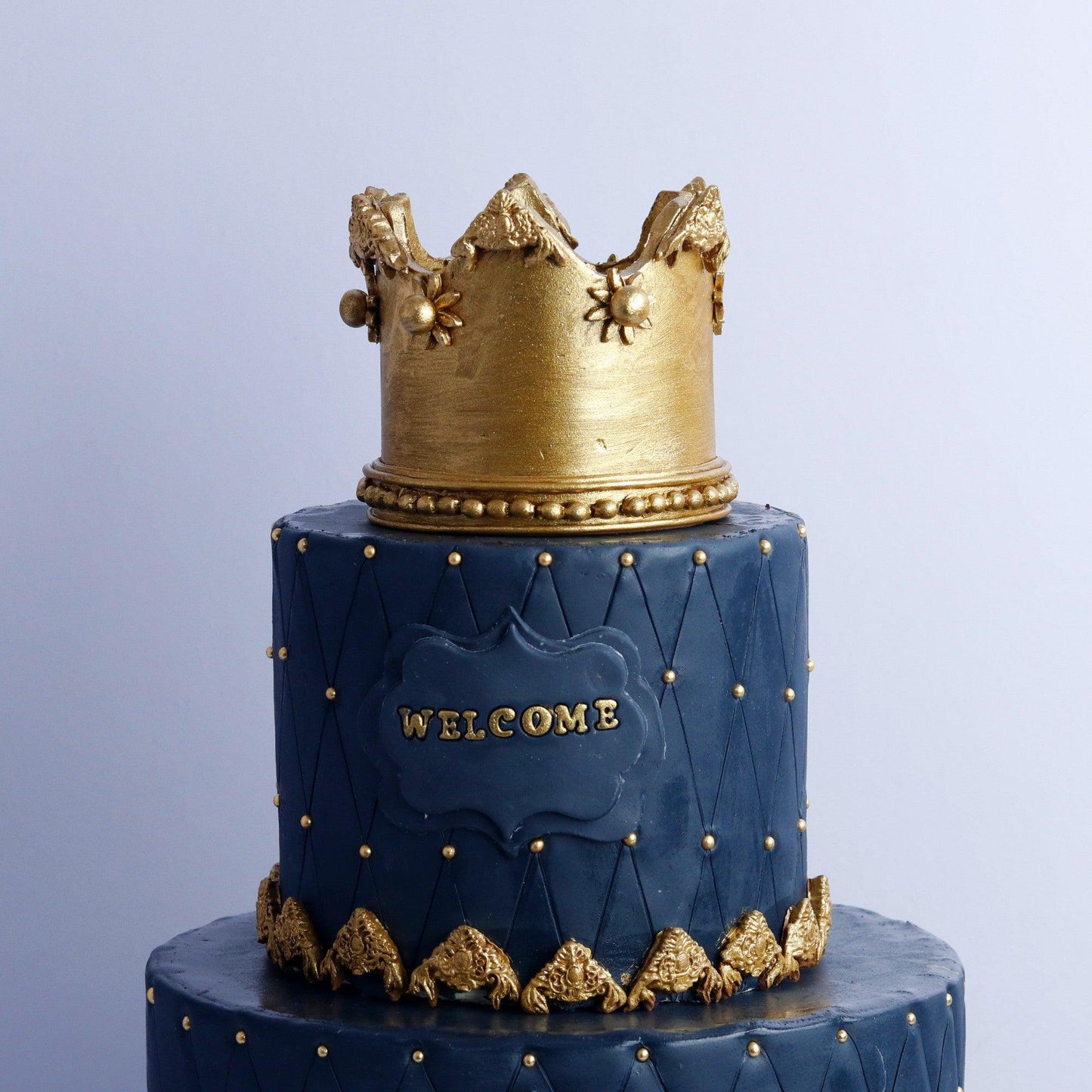 Three Tier Royal Celebration Cake - Borsalle