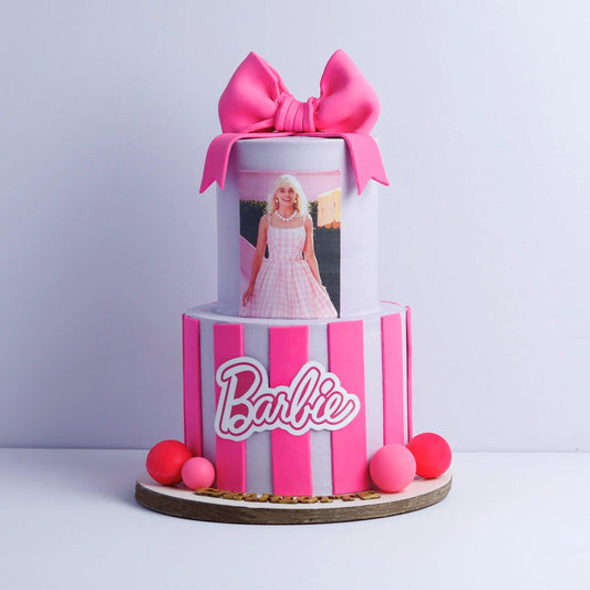 Two Tier Barbie Bliss Cake - Borsalle