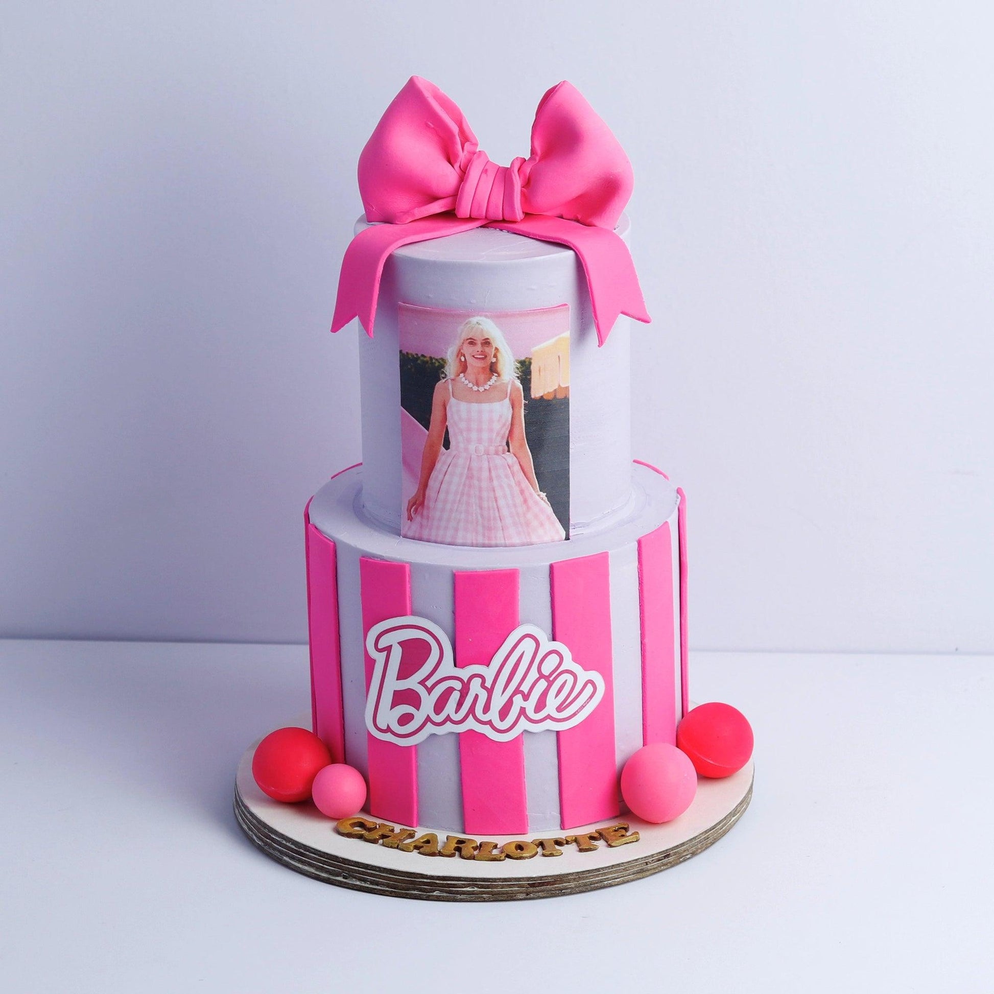 Two Tier Barbie Bliss Cake - Borsalle