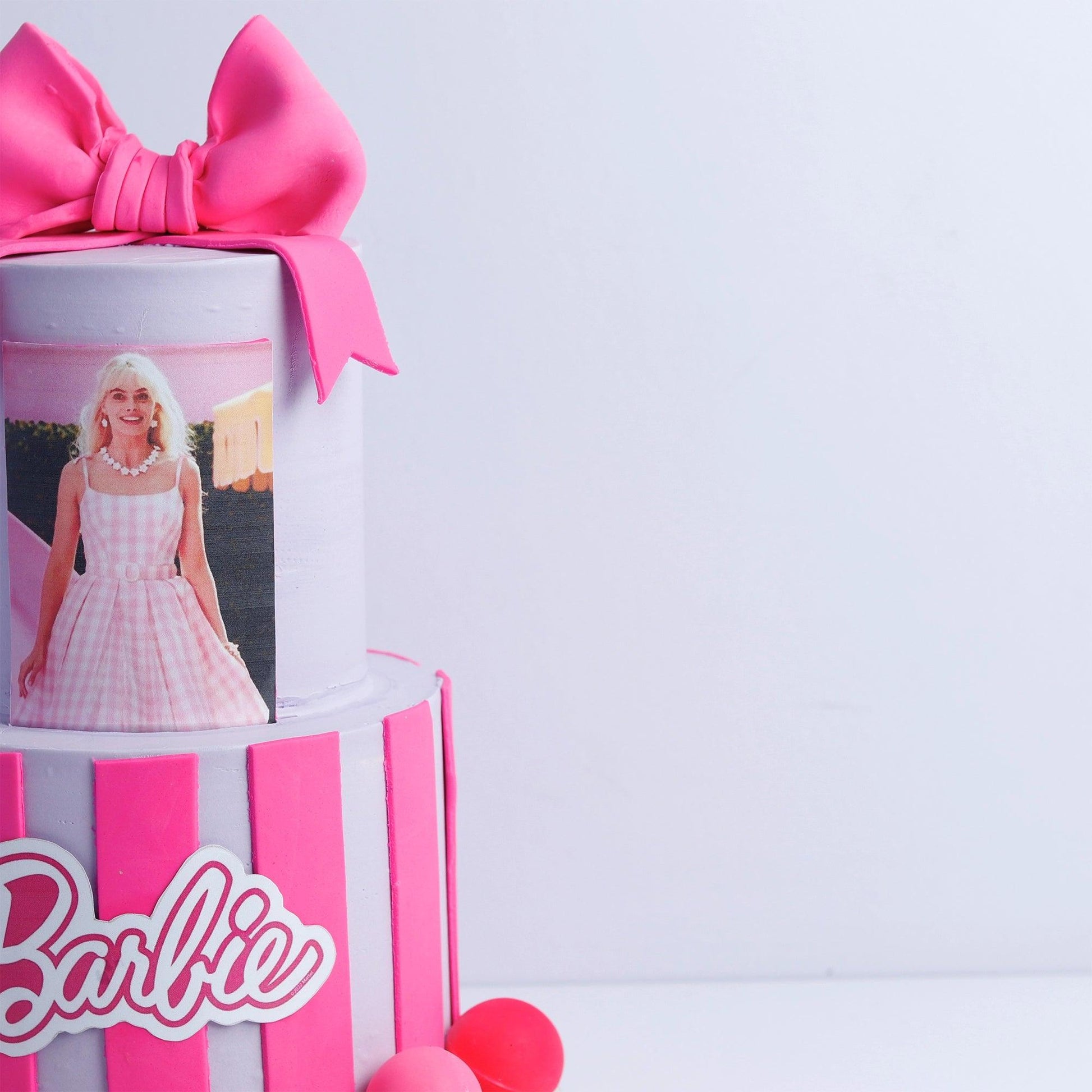 Two Tier Barbie Bliss Cake - Borsalle