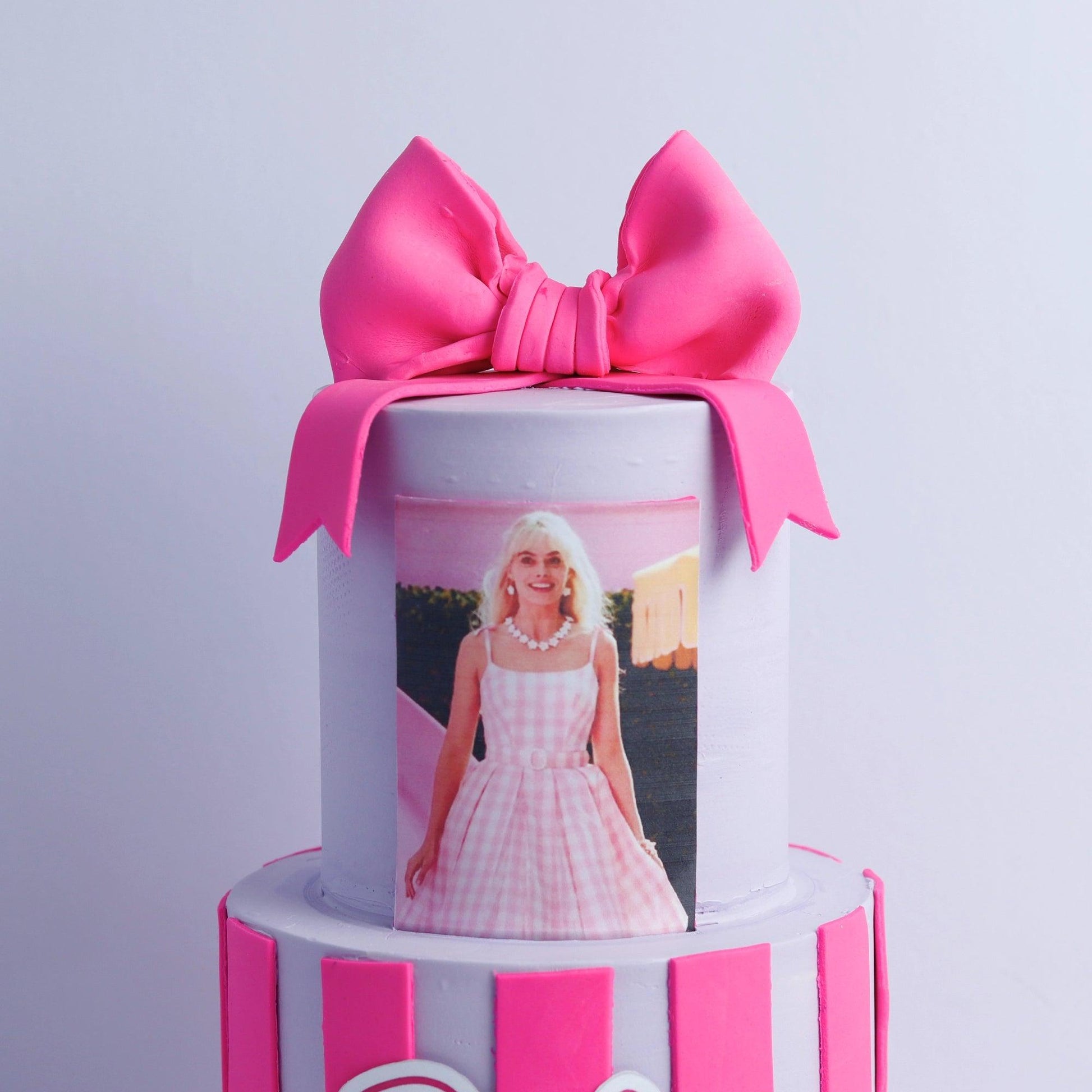 Two Tier Barbie Bliss Cake - Borsalle