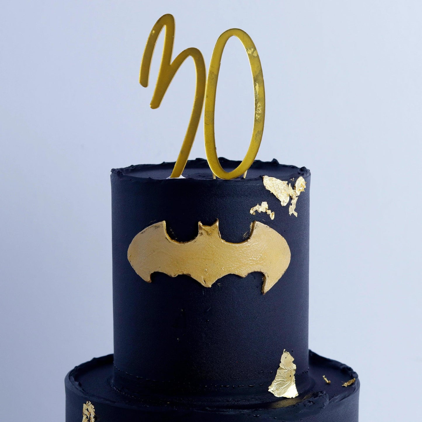 Two Tier Batman Theme Cake - Borsalle