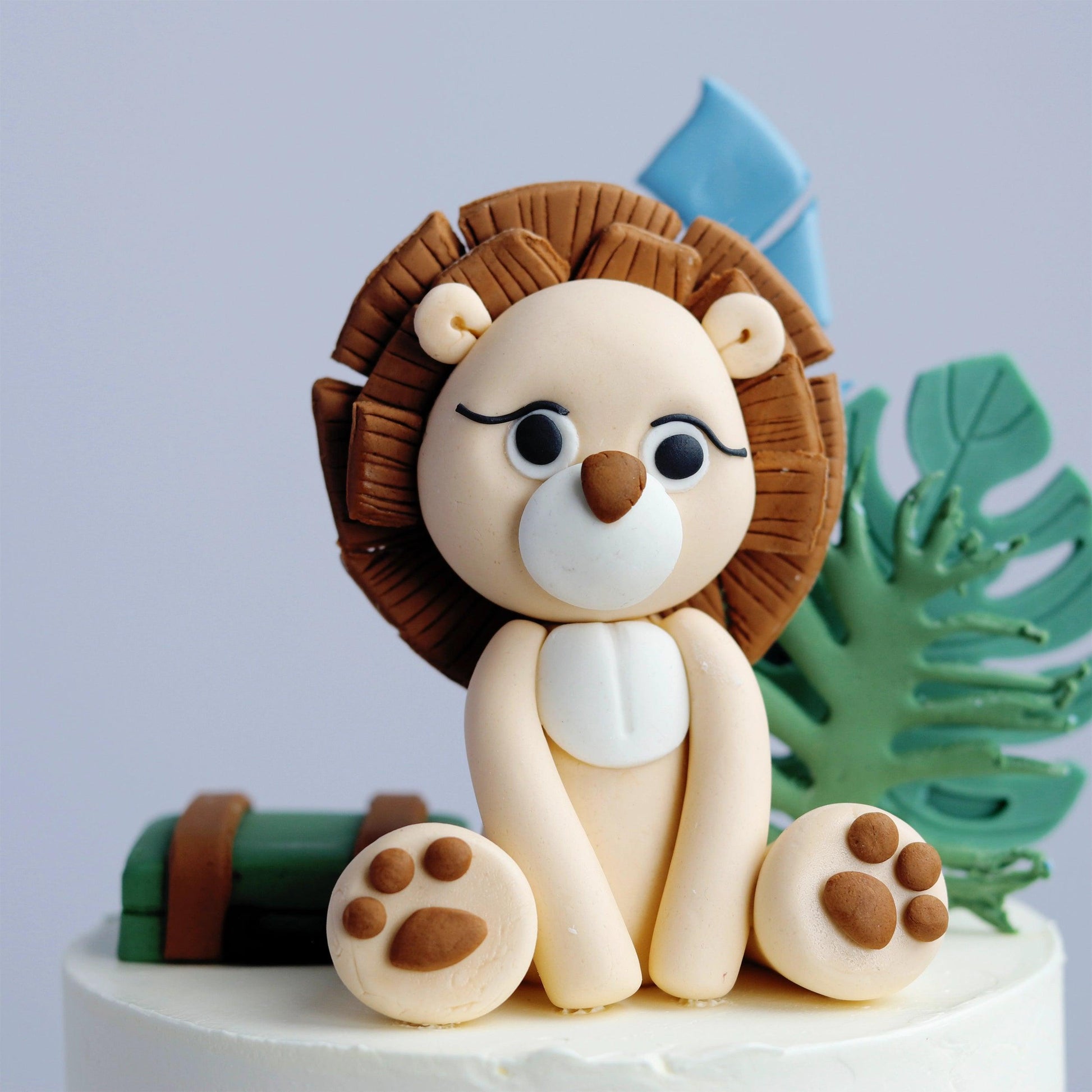 Two Tier Safari Splendor Cake - Borsalle