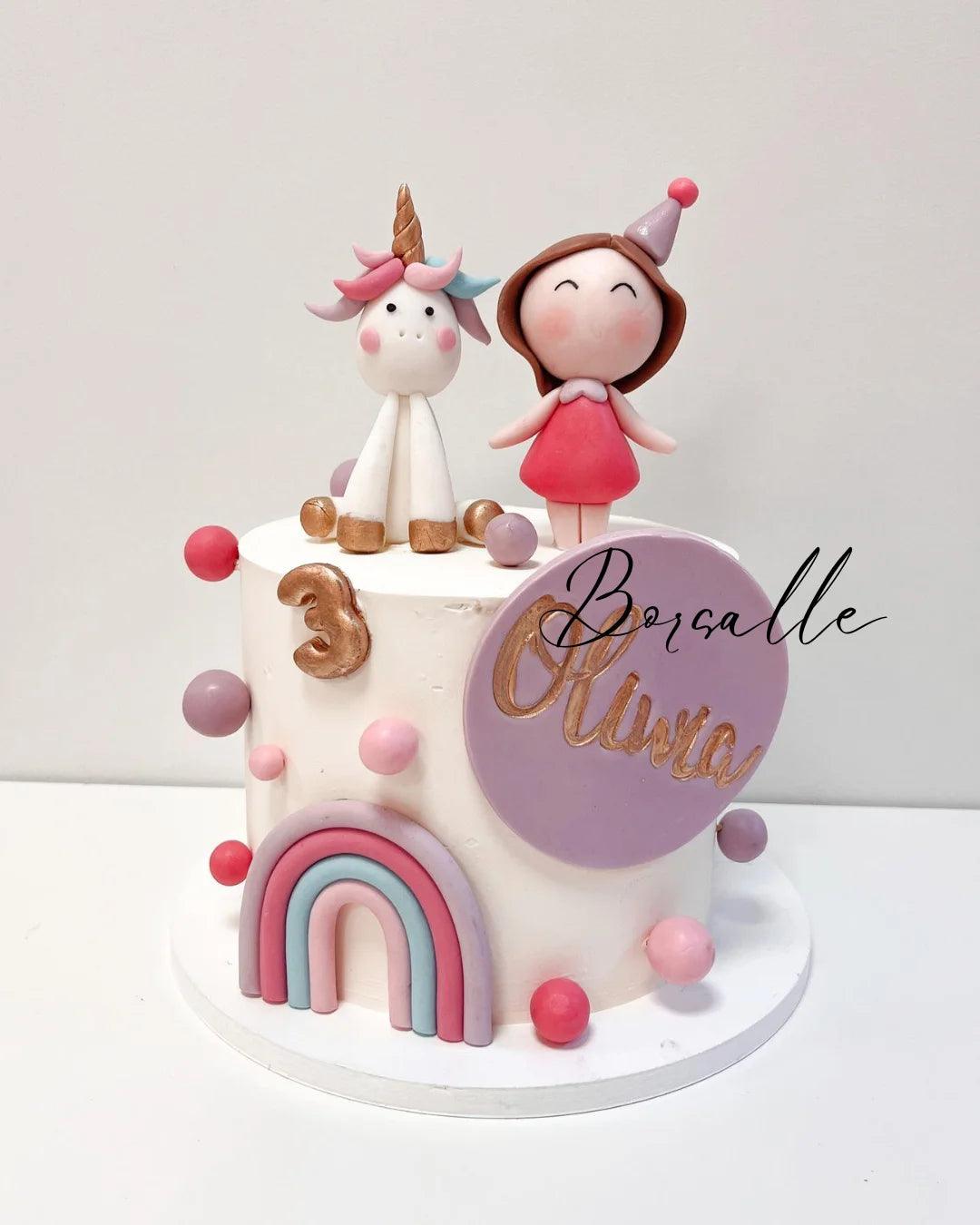 Unicorn and the Girl Cake - Borsalle