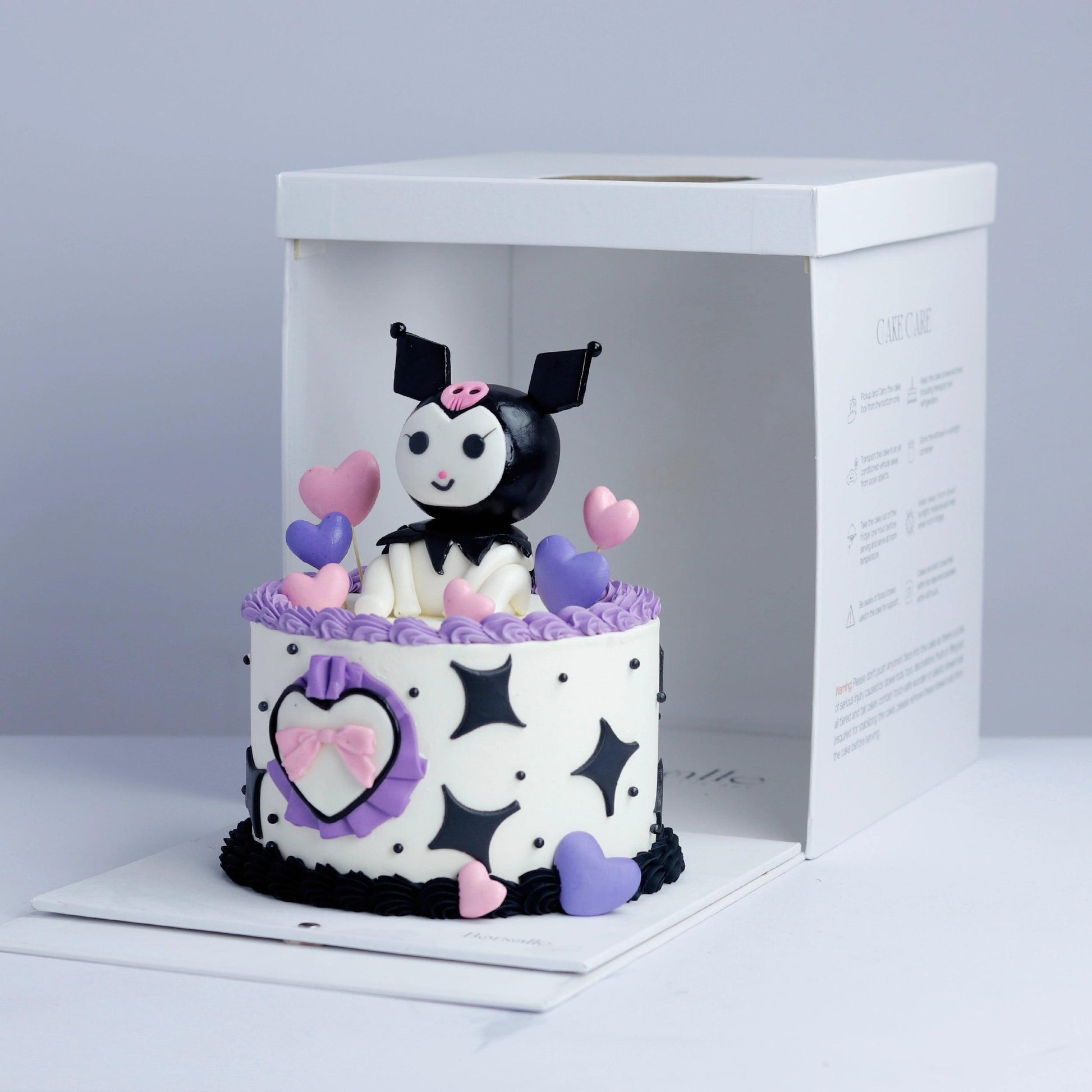 Whimsical kuromi Cake - Borsalle