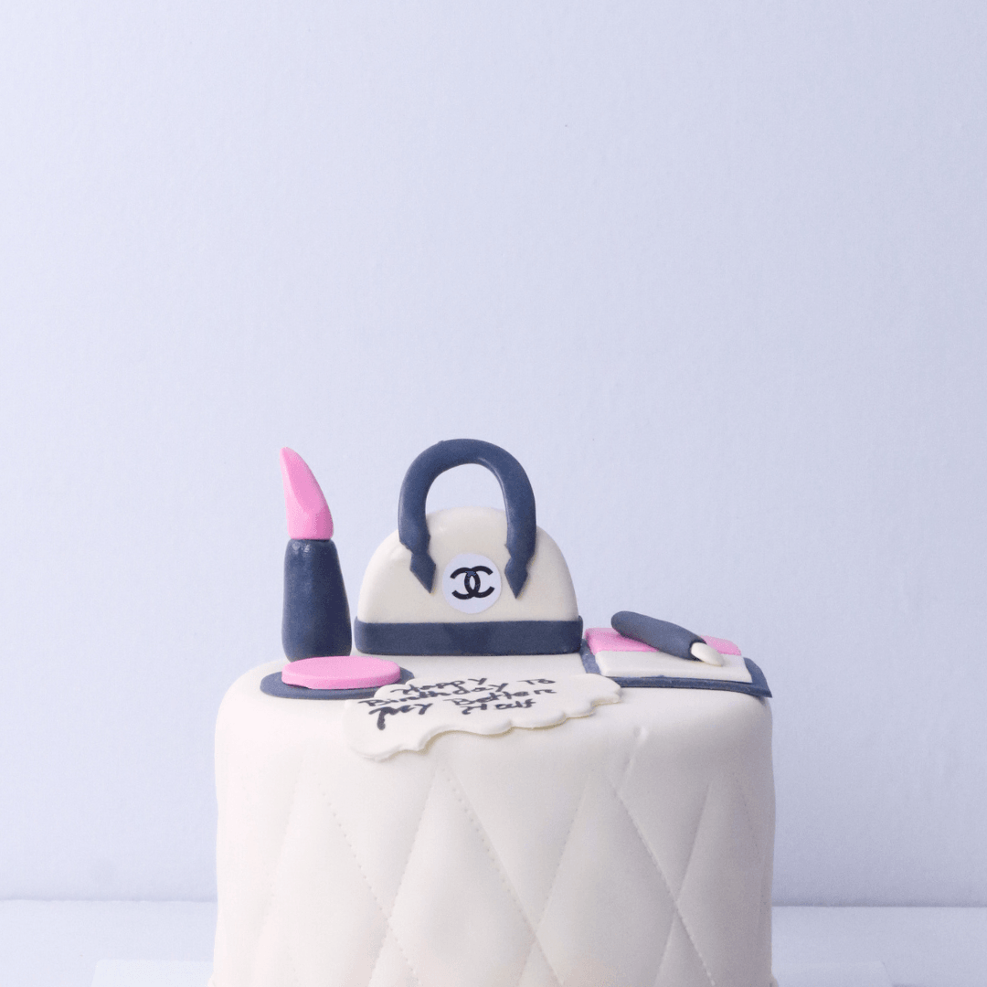 White Makeup theme Cakes - Borsalle