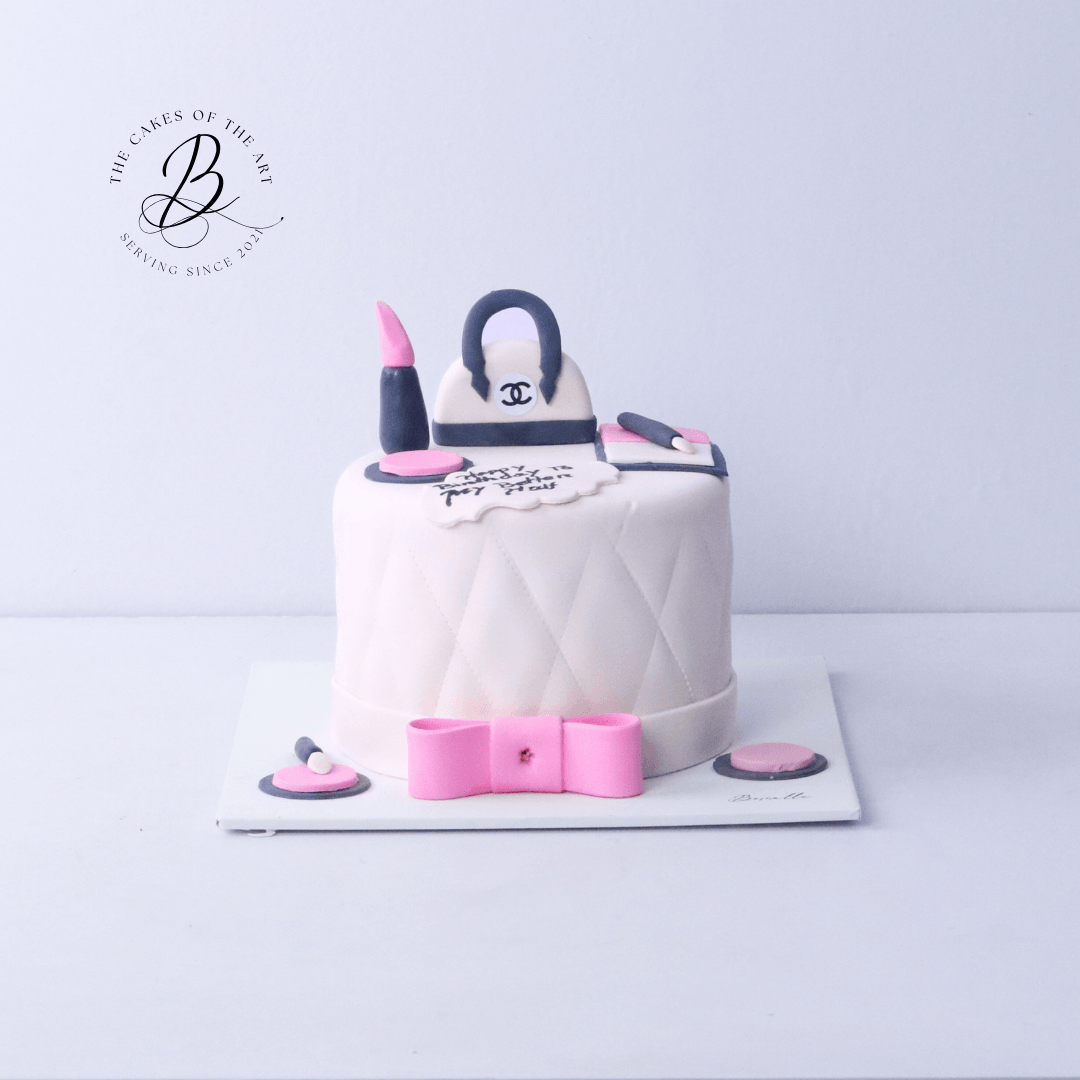 White Makeup theme Cakes - Borsalle