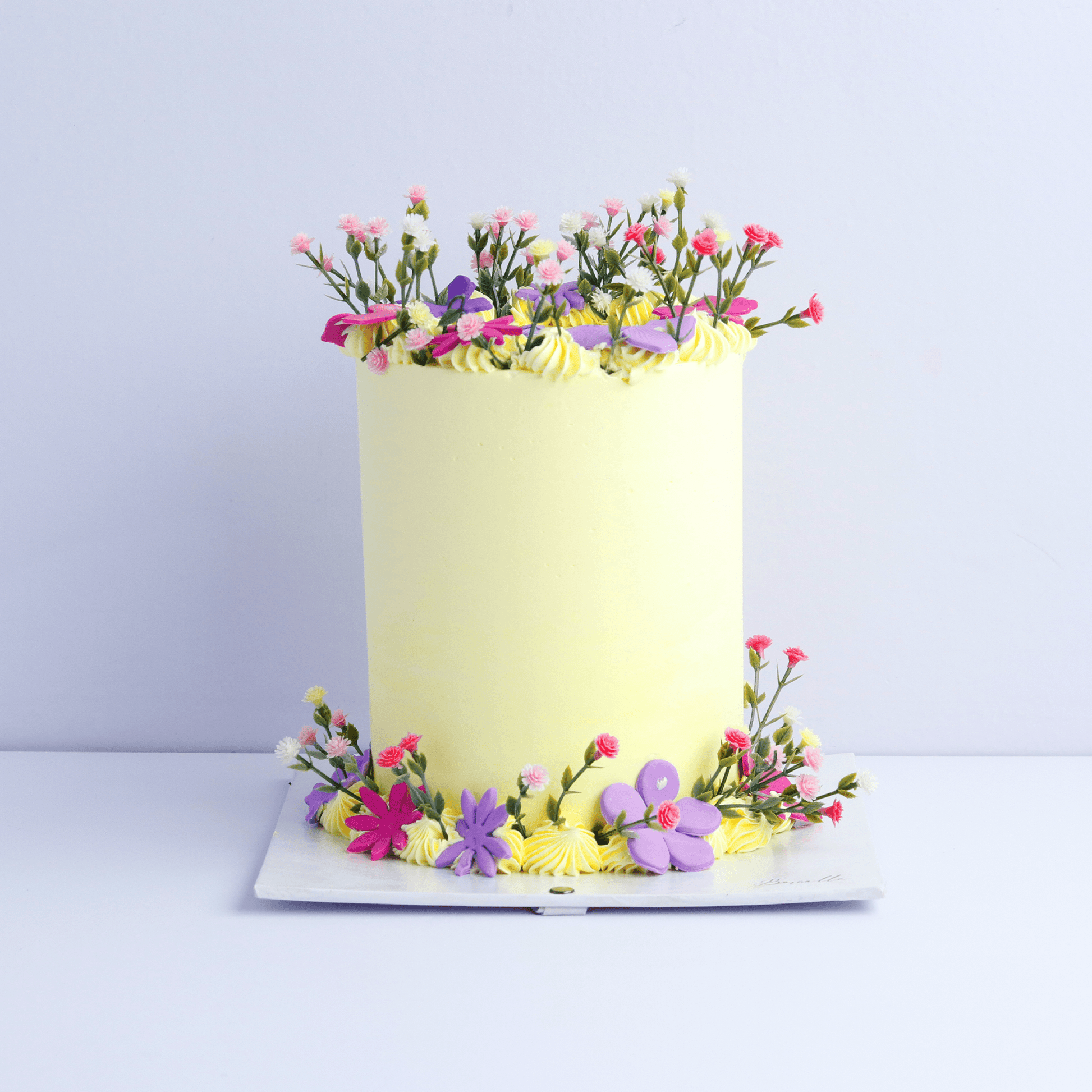 Wild Flower Anniversary cake - Borsalle