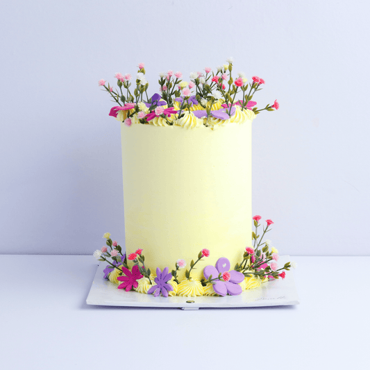 Wild Flower Anniversary cake - Borsalle