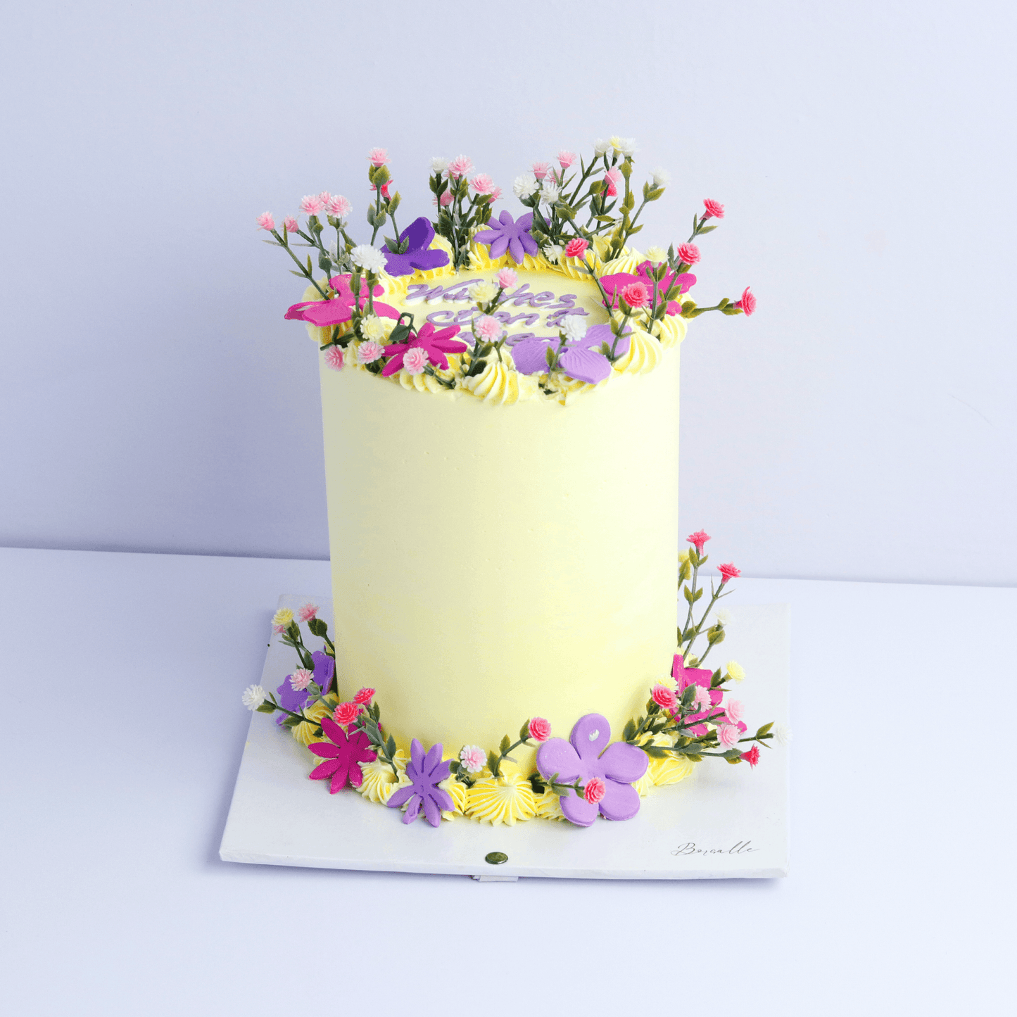 Wild Flower Anniversary cake - Borsalle