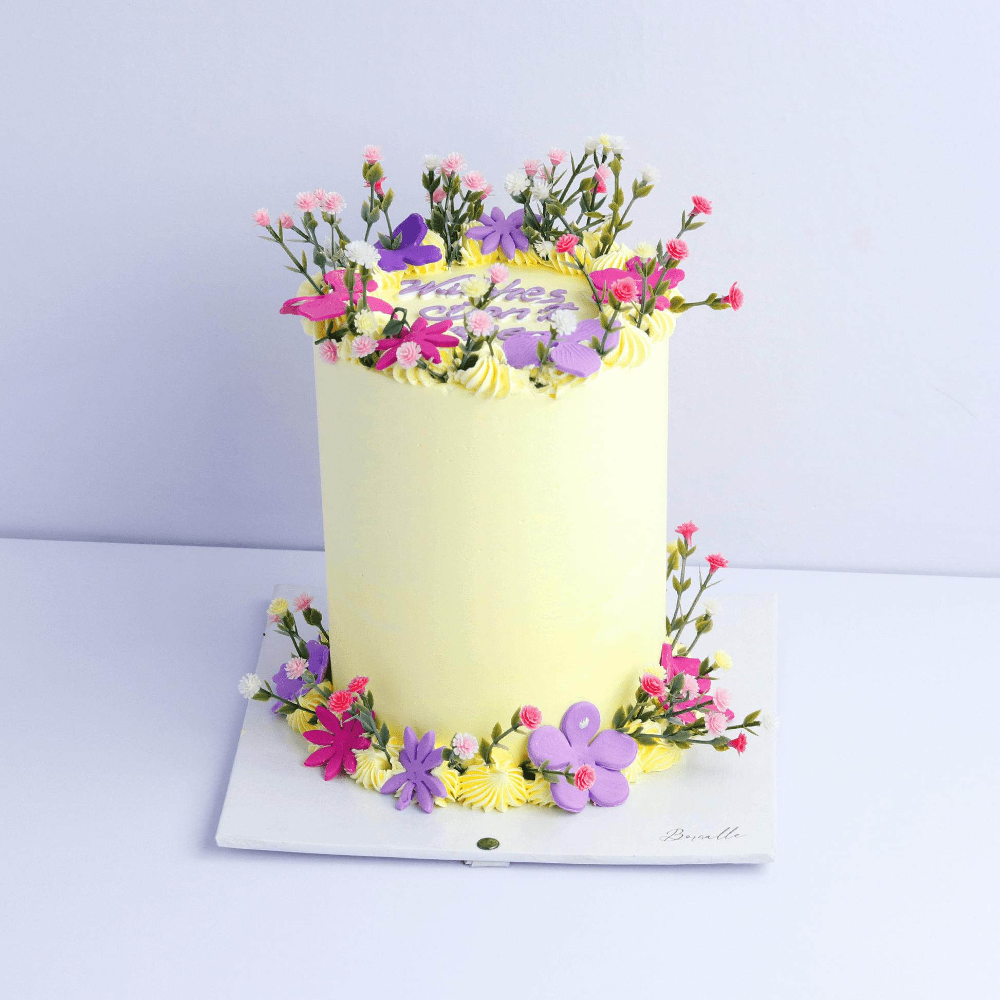 Wild Flower Anniversary cake - Borsalle