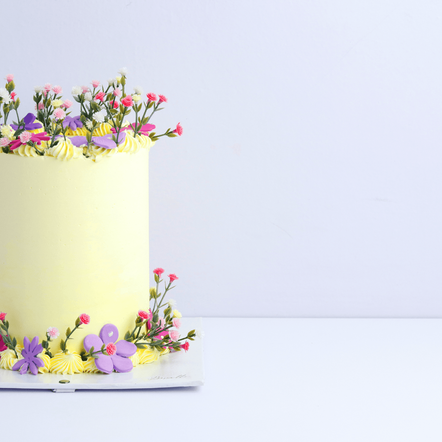 Wild Flower Anniversary cake - Borsalle